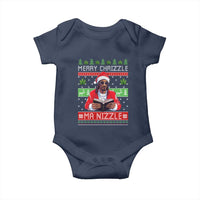 Funny Christmas Hip Hop Rap Gang Baby Onesie Merry Chrizzle Ma Nizzle Xmas Weed - Wonder Print Shop