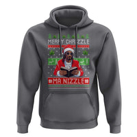 Funny Christmas Hip Hop Rap Gang Hoodie Merry Chrizzle Ma Nizzle Xmas Weed - Wonder Print Shop