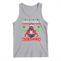 Funny Christmas Hip Hop Rap Gang Tank Top Merry Chrizzle Ma Nizzle Xmas Weed - Wonder Print Shop