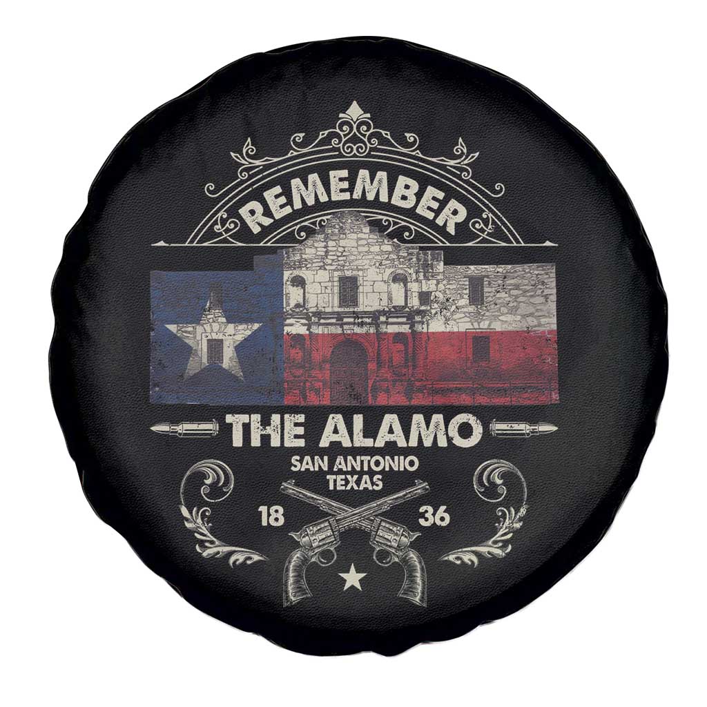 Texas Remember The Alamo San Antonio Pride Spare Tire Cover Texas History