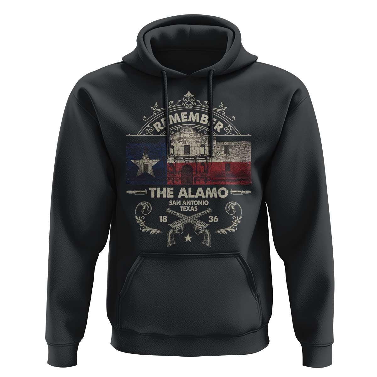 Texas Remember The Alamo San Antonio Pride Hoodie Texas History
