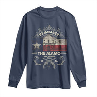 Texas Remember The Alamo San Antonio Pride Long Sleeve Shirt Texas History