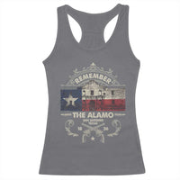 Texas Remember The Alamo San Antonio Pride Racerback Tank Top Texas History