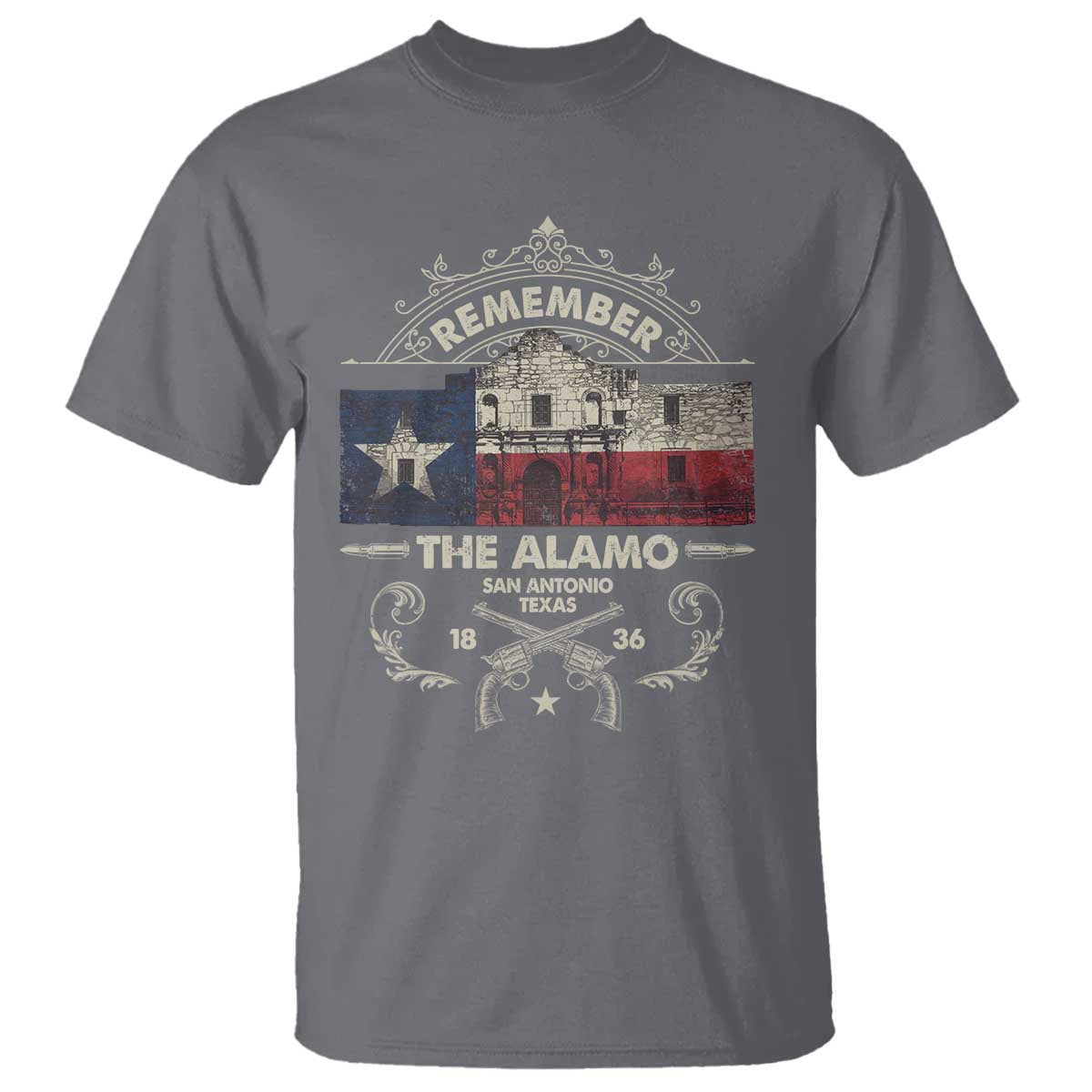 Texas Remember The Alamo San Antonio Pride T Shirt Texas History