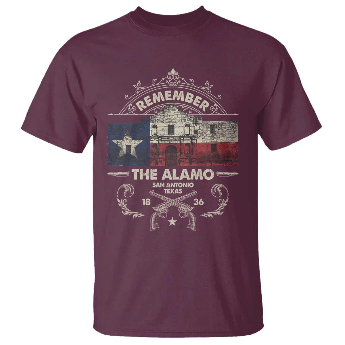 Texas Remember The Alamo San Antonio Pride T Shirt Texas History
