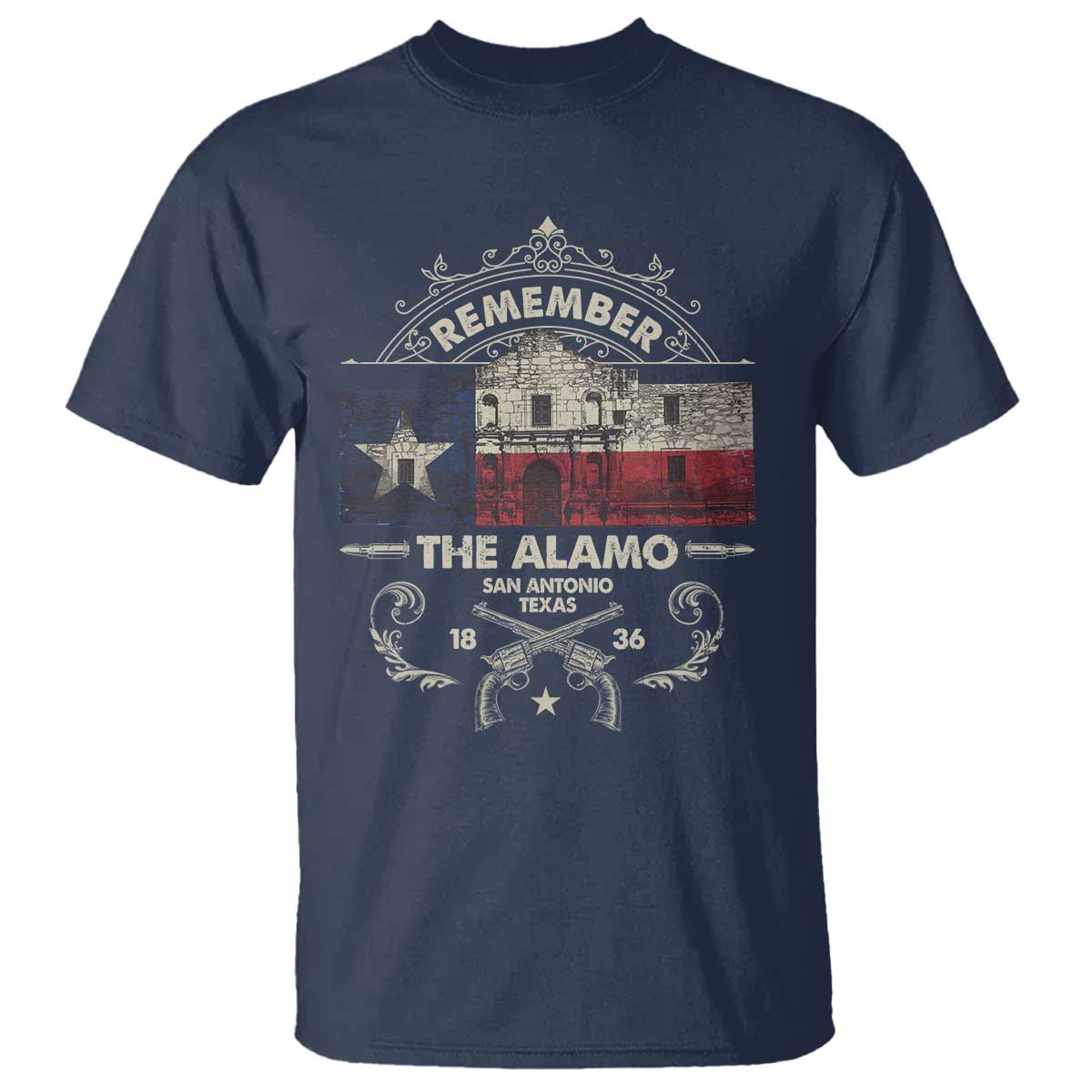Texas Remember The Alamo San Antonio Pride T Shirt Texas History