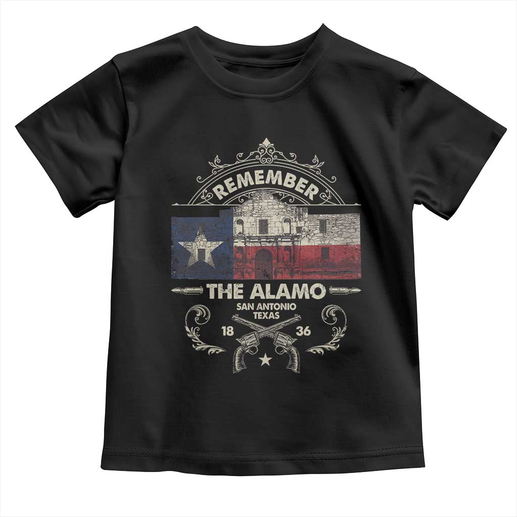Texas Remember The Alamo San Antonio Pride Toddler T Shirt Texas History