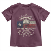 Texas Remember The Alamo San Antonio Pride Toddler T Shirt Texas History
