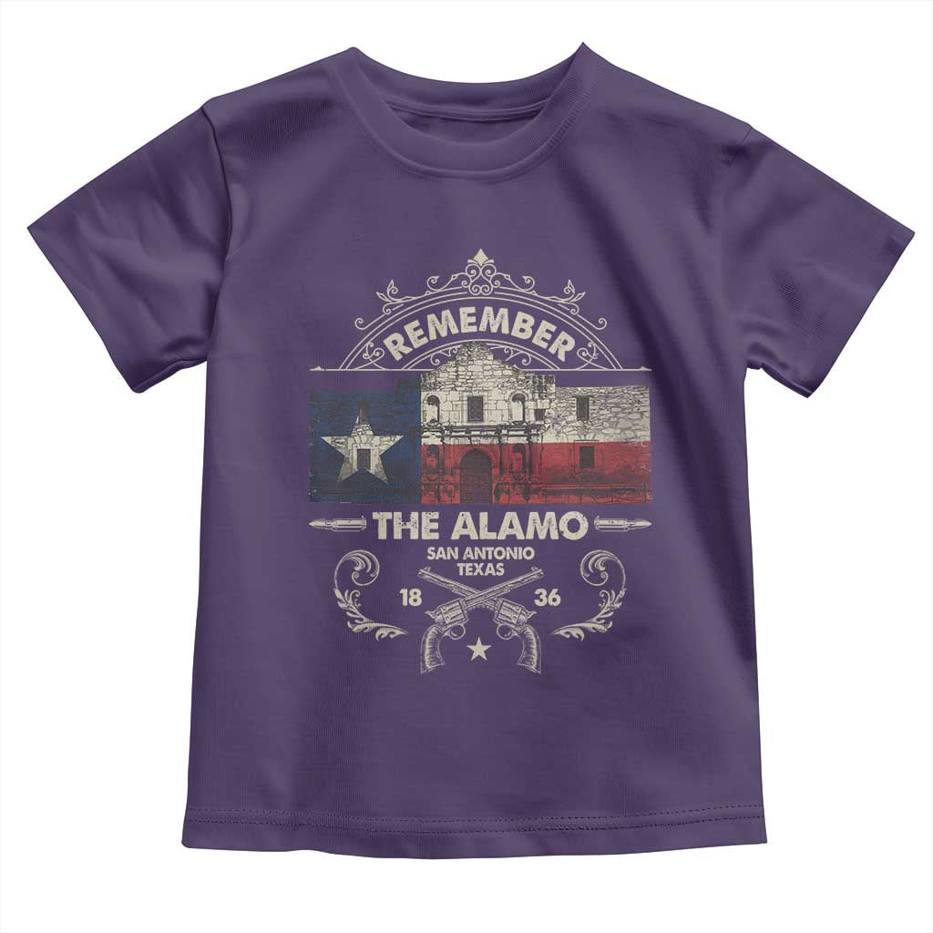 Texas Remember The Alamo San Antonio Pride Toddler T Shirt Texas History