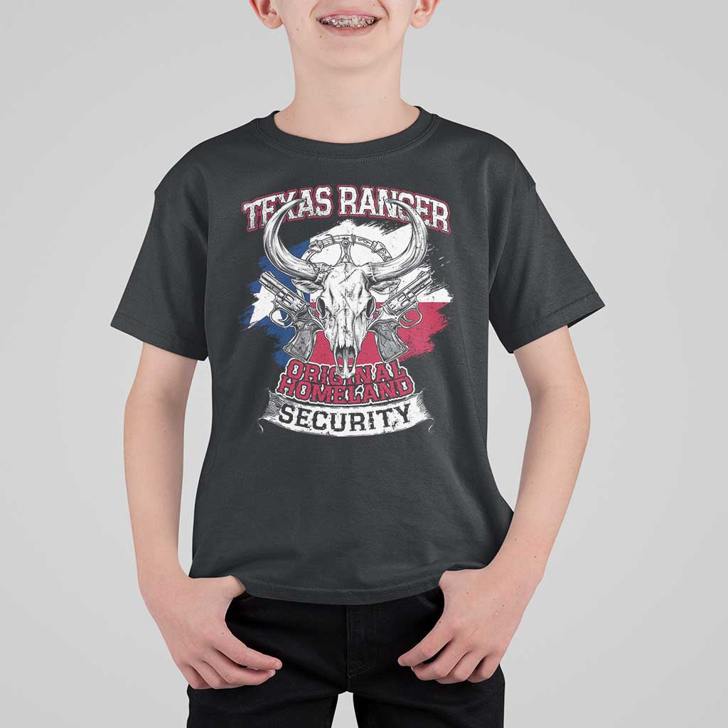 Texas Ranger Original Homeland Security T Shirt For Kid History Of Texas