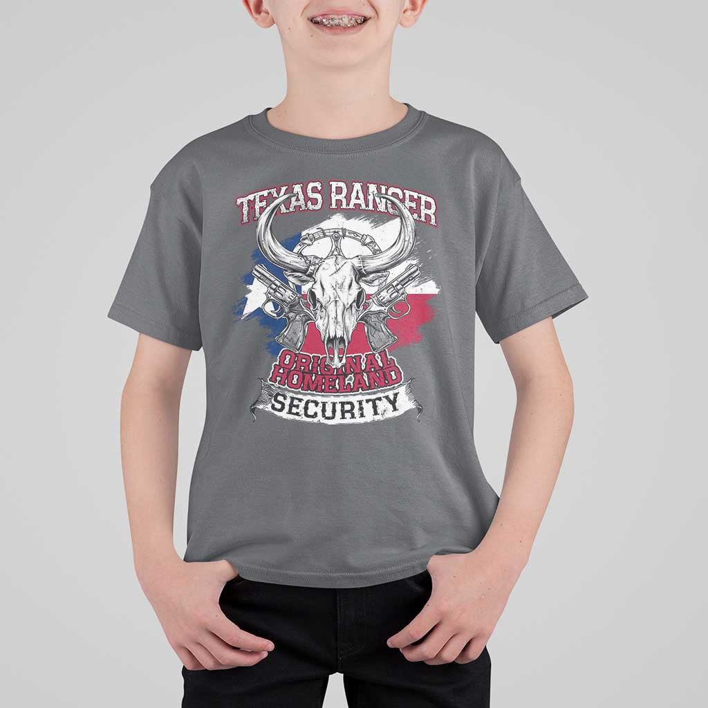 Texas Ranger Original Homeland Security T Shirt For Kid History Of Texas