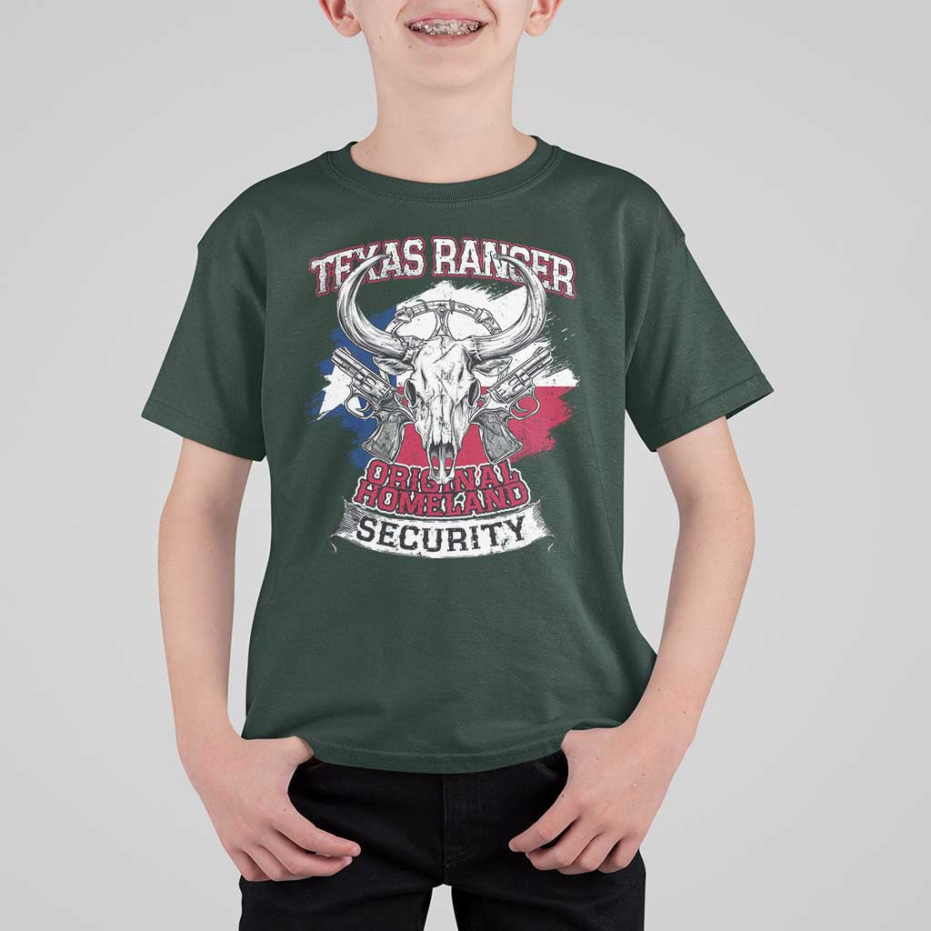 Texas Ranger Original Homeland Security T Shirt For Kid History Of Texas