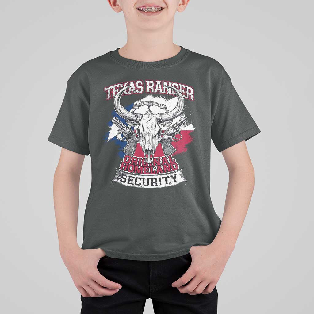Texas Ranger Original Homeland Security T Shirt For Kid History Of Texas