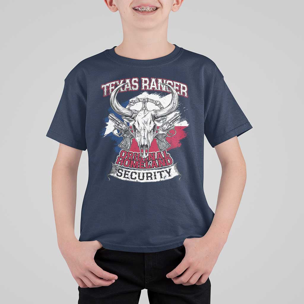 Texas Ranger Original Homeland Security T Shirt For Kid History Of Texas