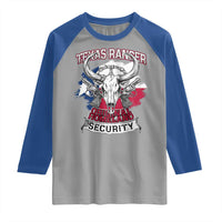 Texas Ranger Original Homeland Security Raglan Shirt History Of Texas