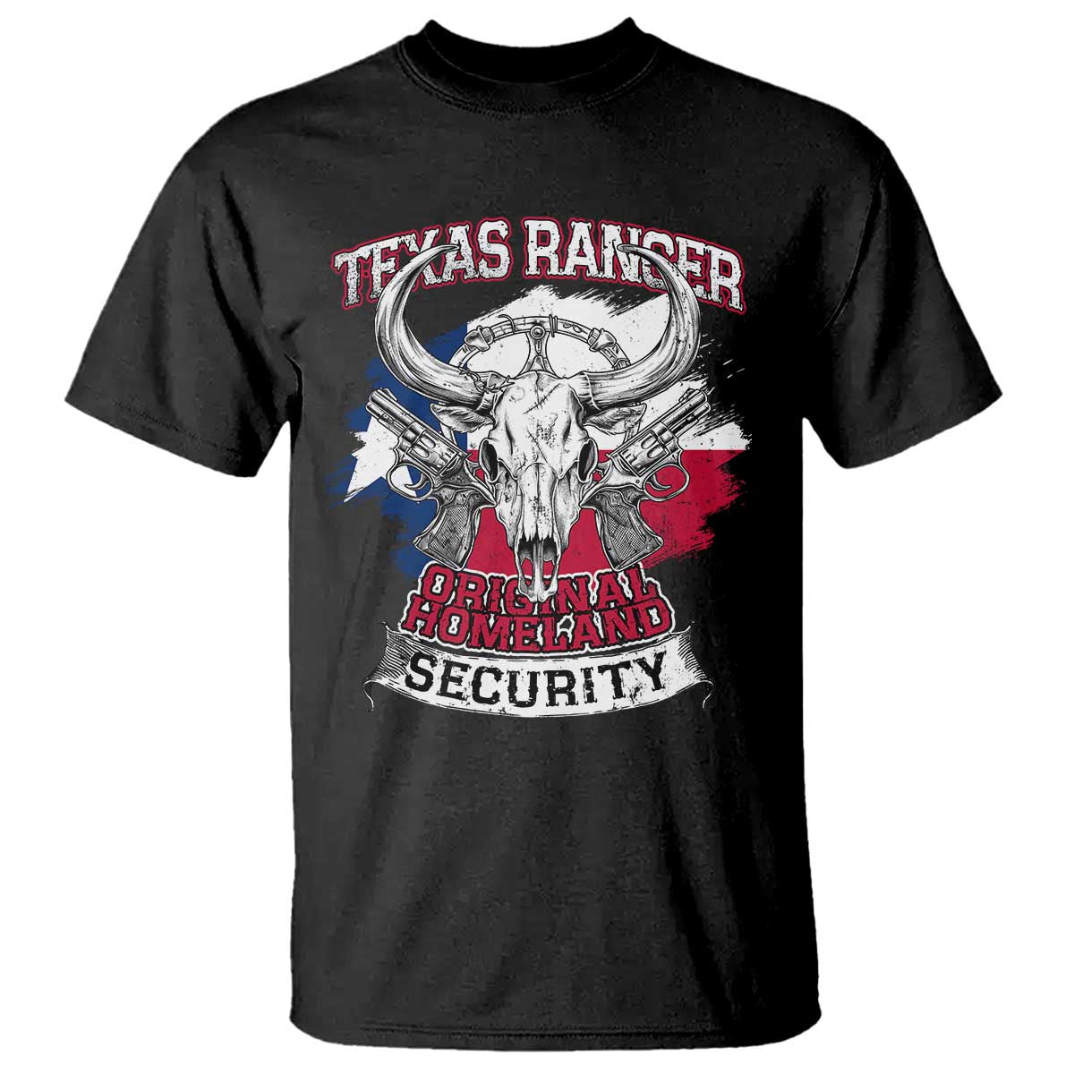 Texas Ranger Original Homeland Security T Shirt History Of Texas