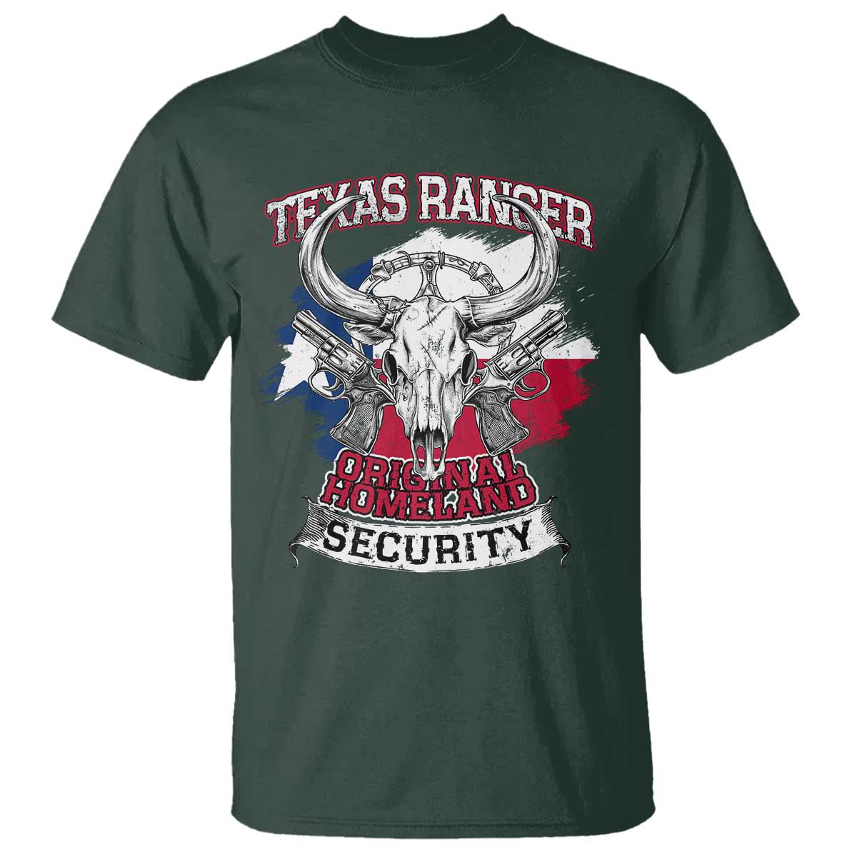 Texas Ranger Original Homeland Security T Shirt History Of Texas
