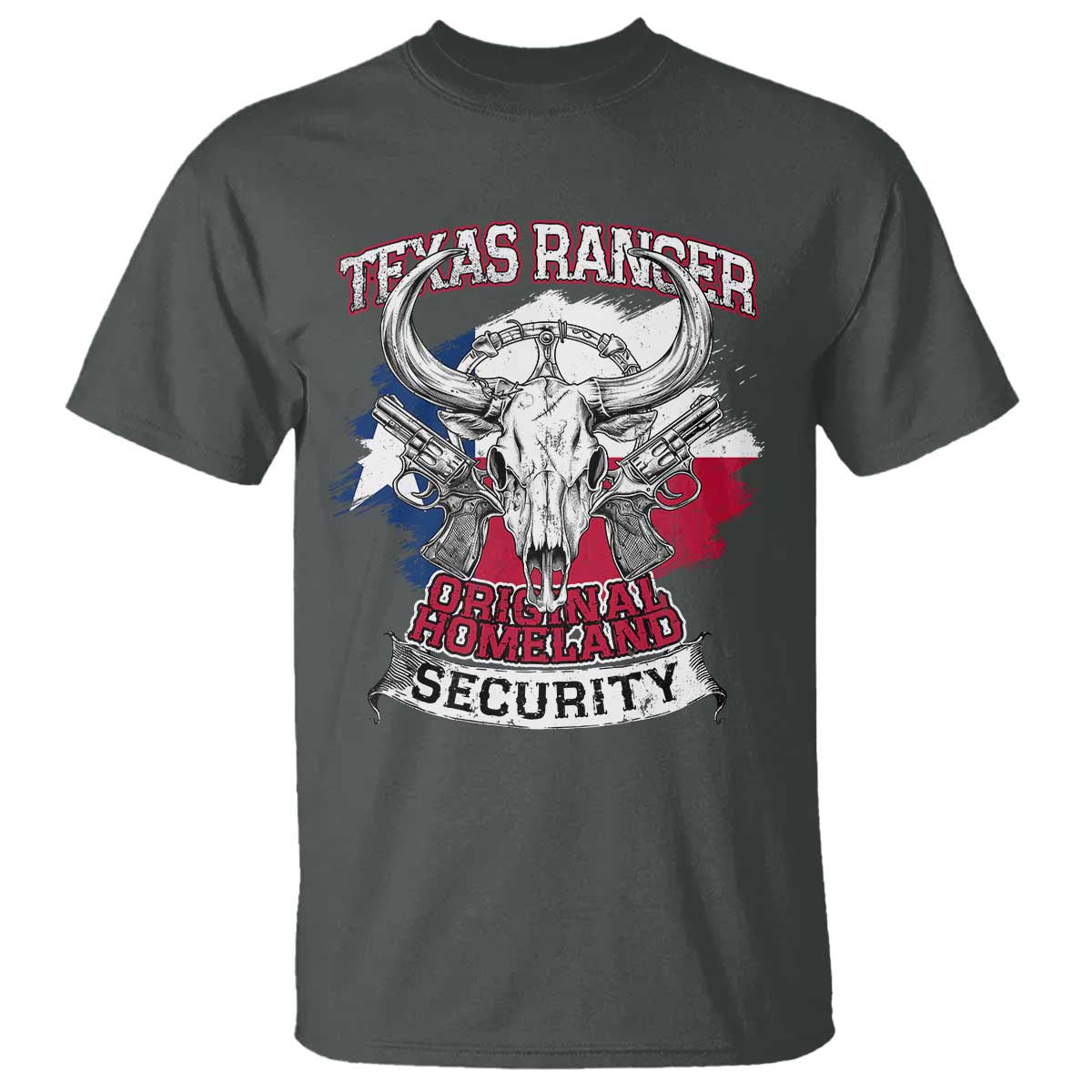 Texas Ranger Original Homeland Security T Shirt History Of Texas
