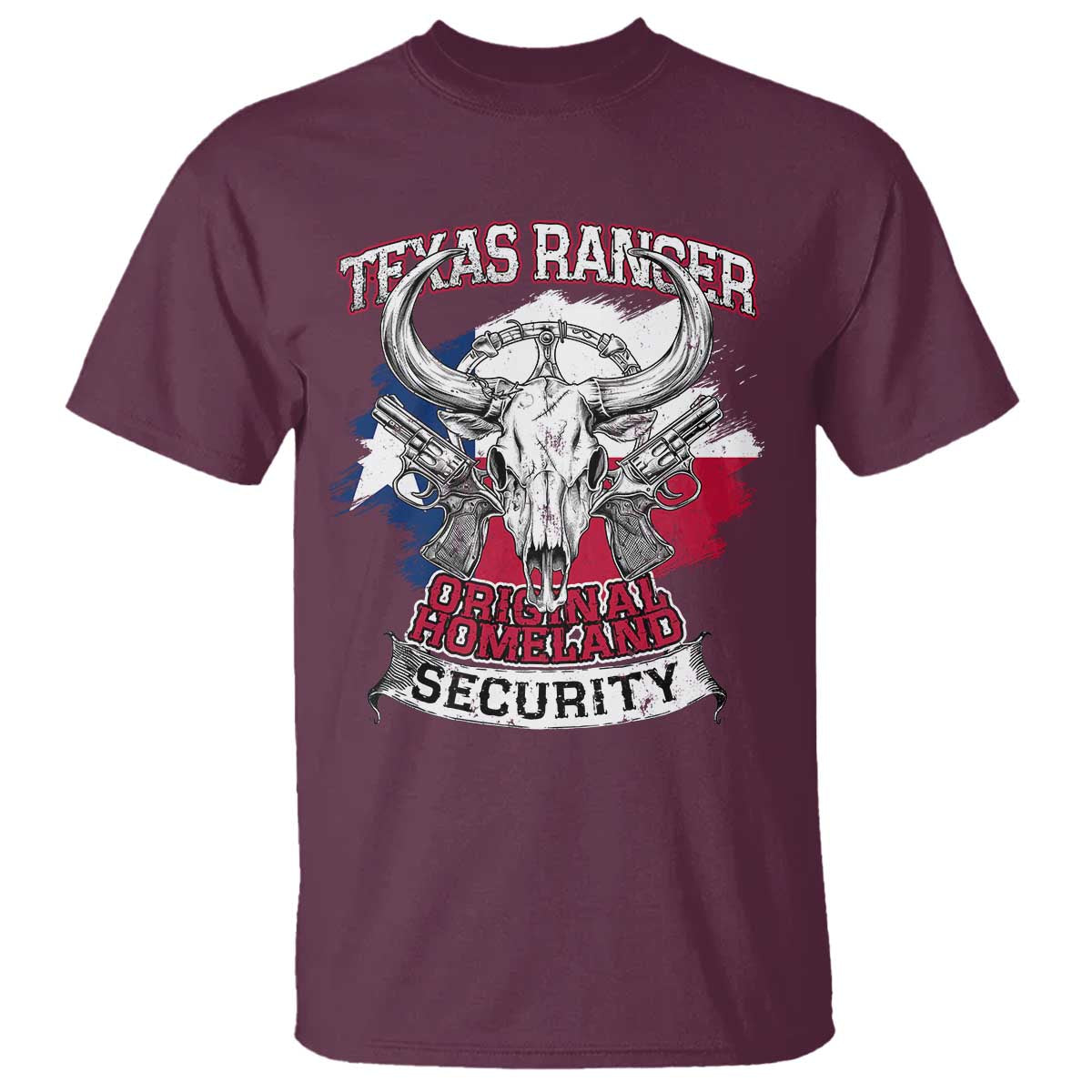 Texas Ranger Original Homeland Security T Shirt History Of Texas