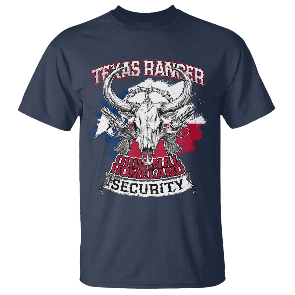 Texas Ranger Original Homeland Security T Shirt History Of Texas