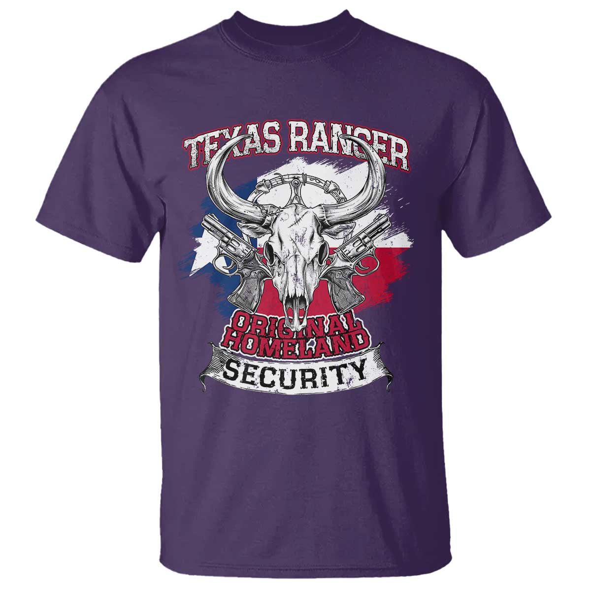 Texas Ranger Original Homeland Security T Shirt History Of Texas