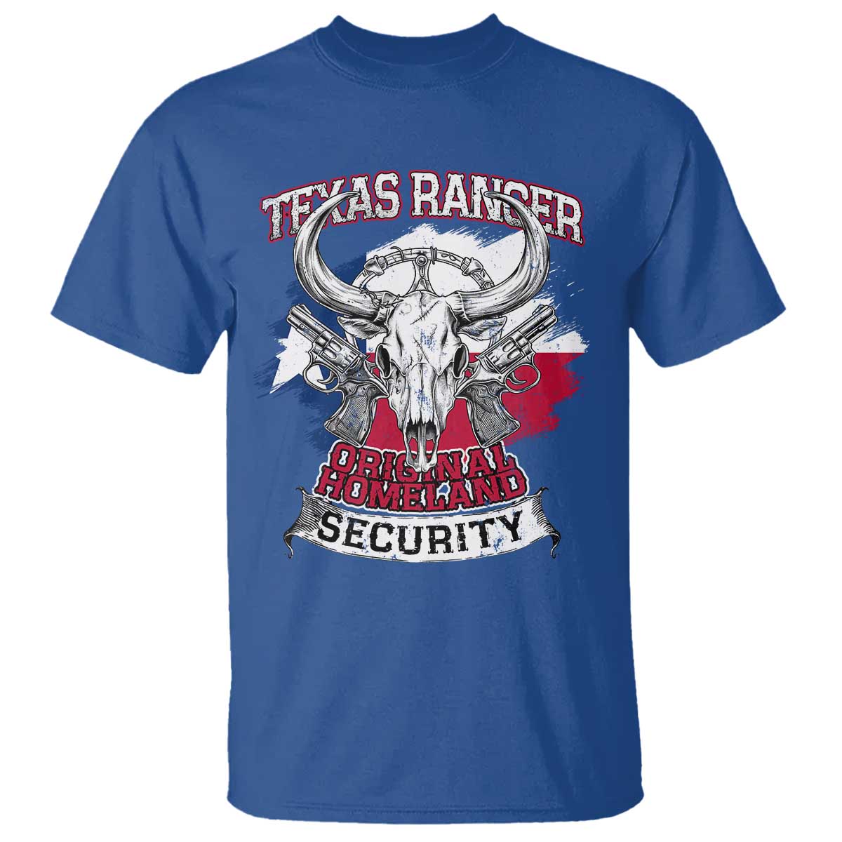 Texas Ranger Original Homeland Security T Shirt History Of Texas