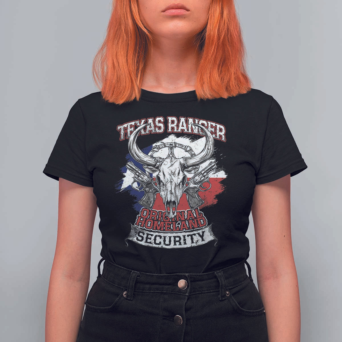 Texas Ranger Original Homeland Security T Shirt For Women History Of Texas
