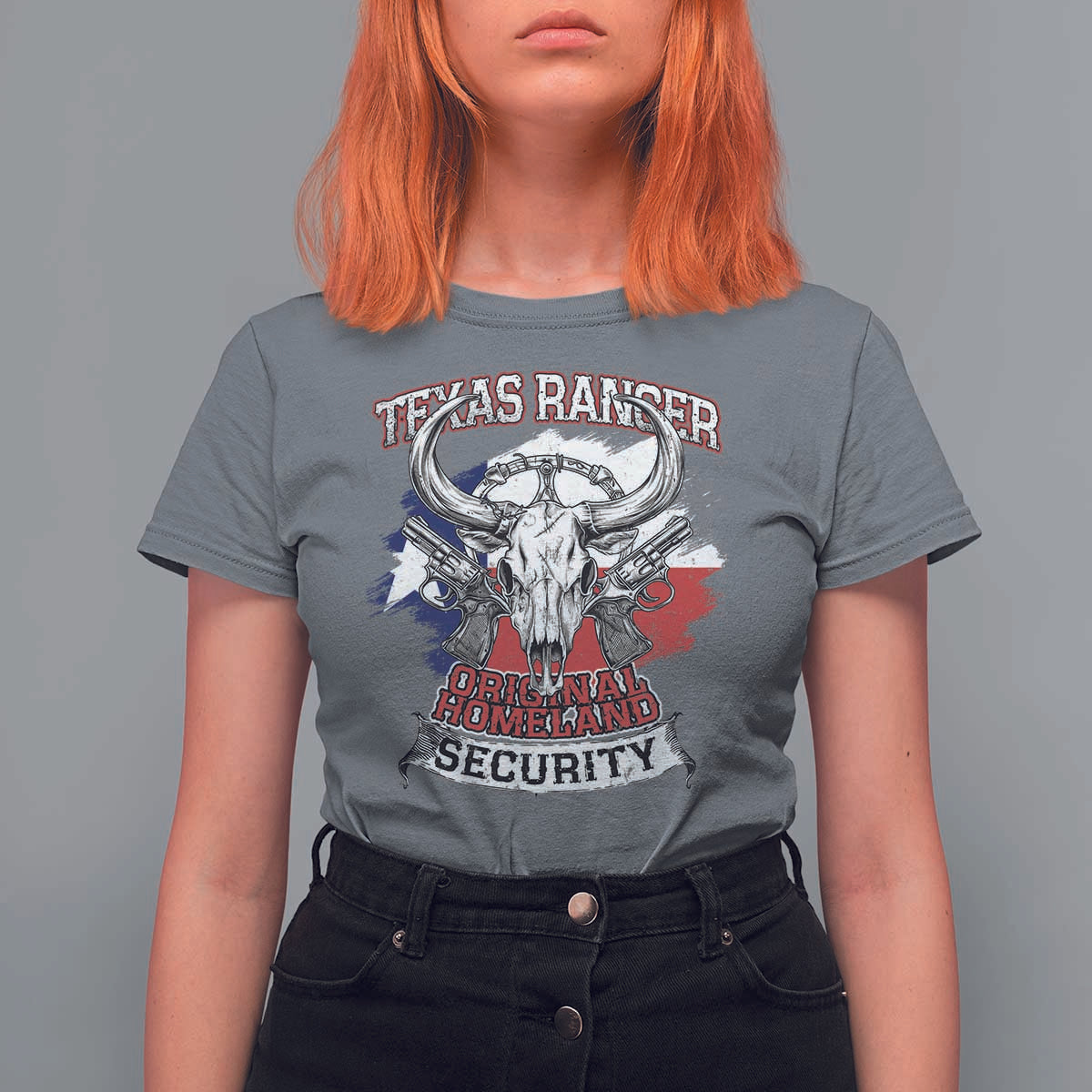 Texas Ranger Original Homeland Security T Shirt For Women History Of Texas