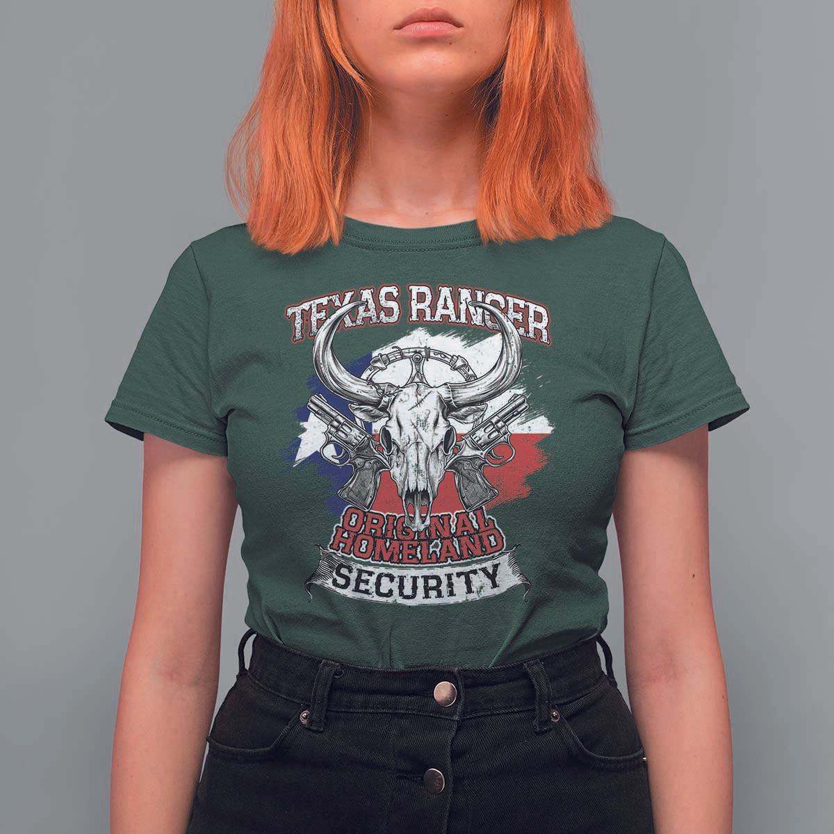 Texas Ranger Original Homeland Security T Shirt For Women History Of Texas