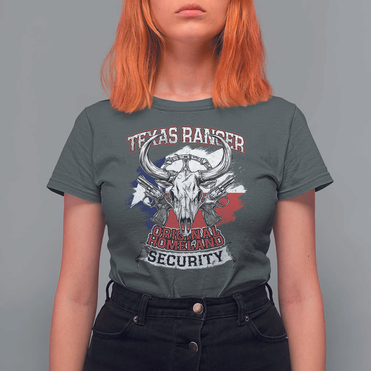 Texas Ranger Original Homeland Security T Shirt For Women History Of Texas