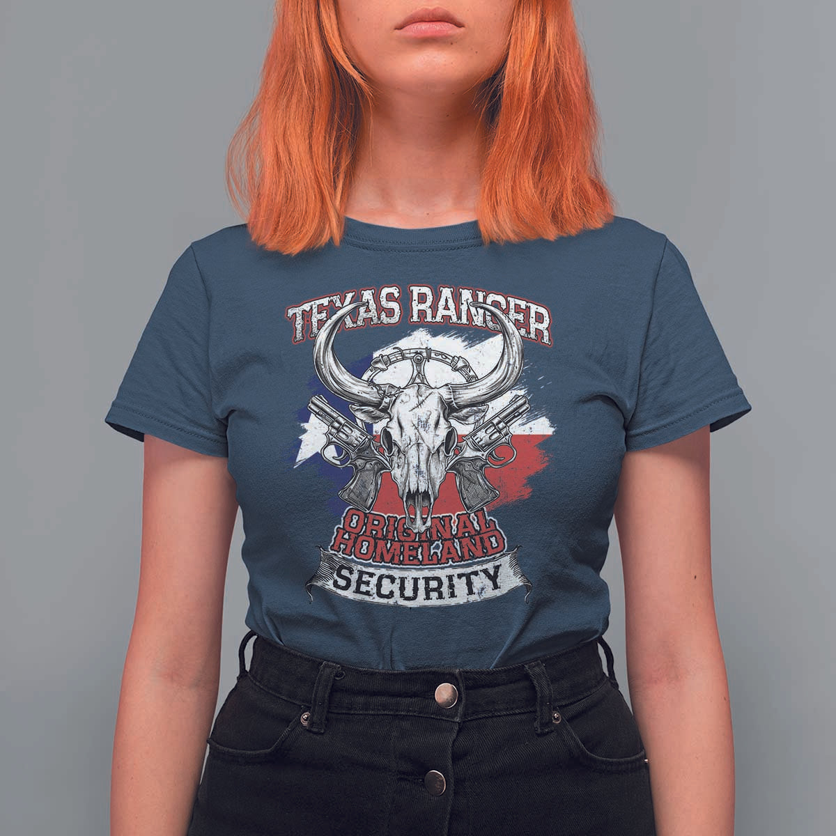 Texas Ranger Original Homeland Security T Shirt For Women History Of Texas