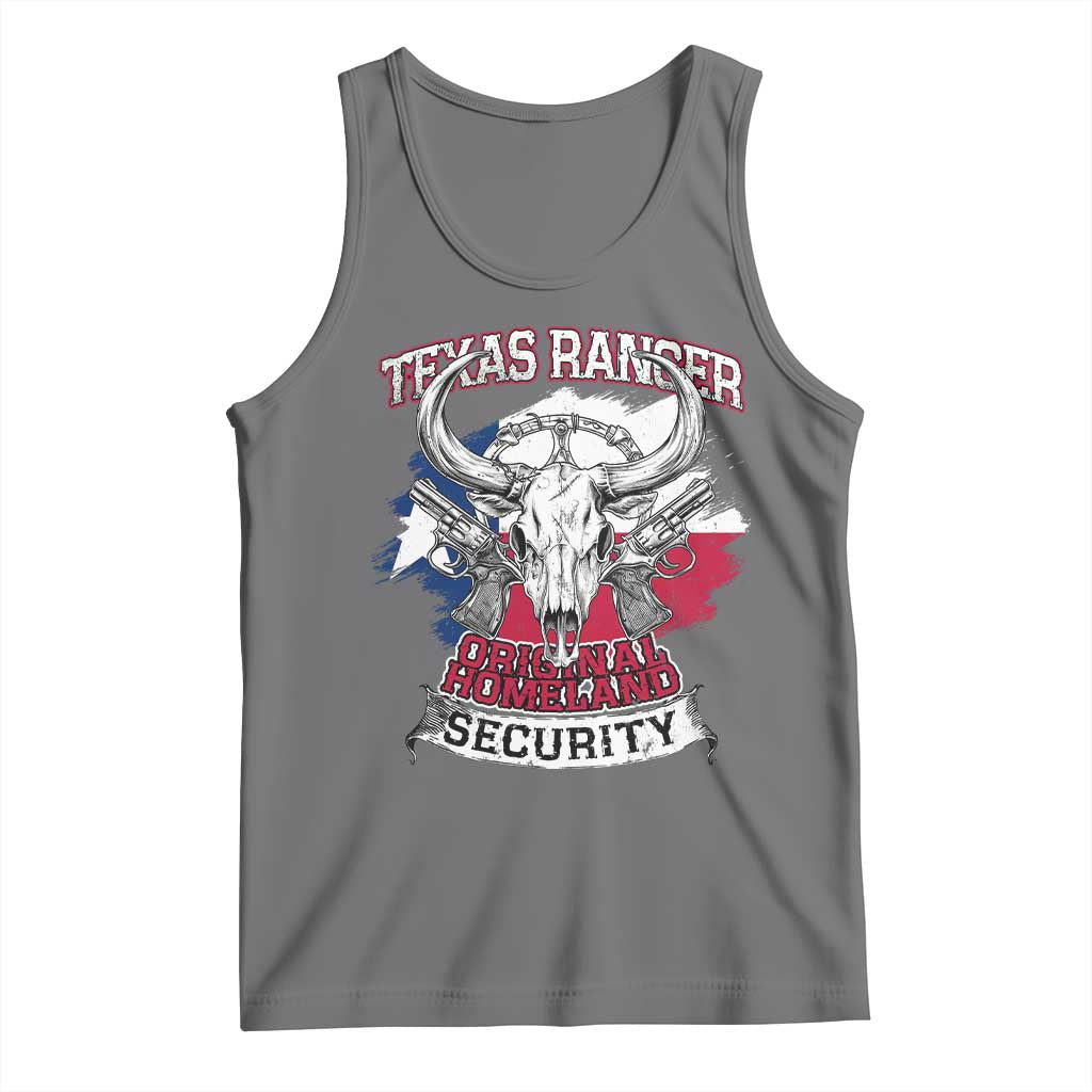 Texas Ranger Original Homeland Security Tank Top History Of Texas