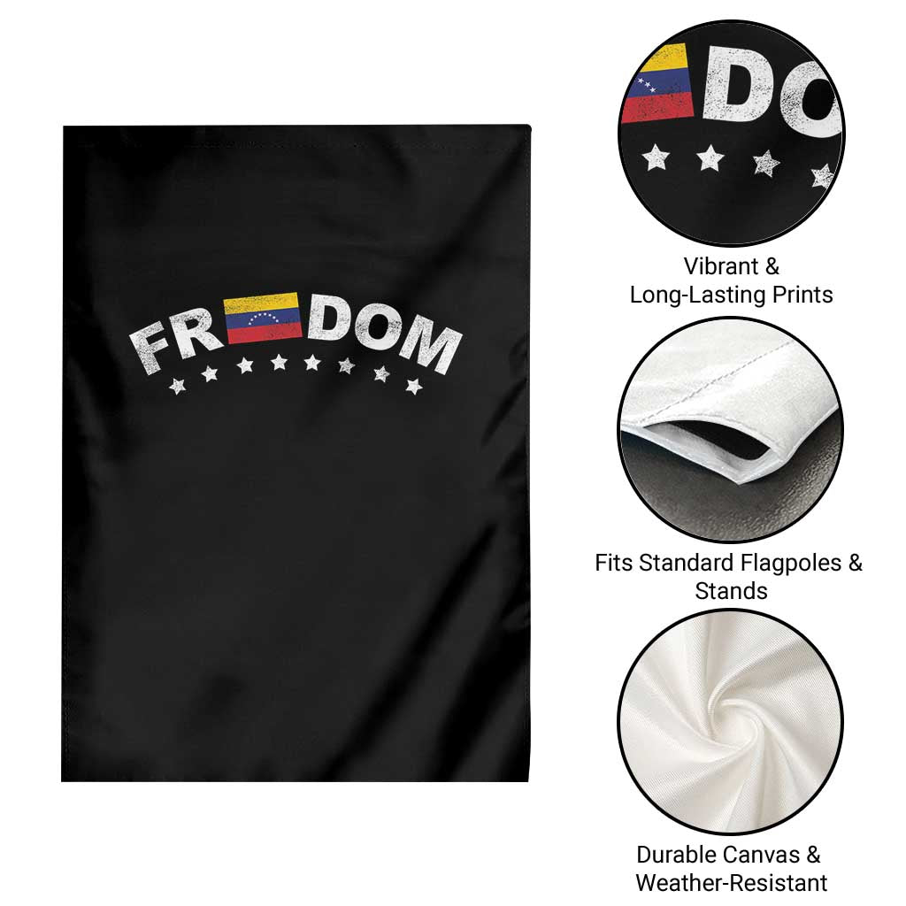 Freedom For Venezuela Garden Flag Venezuelan Flag Eight Stars Bandera - Wonder Print Shop