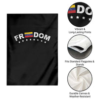 Freedom For Venezuela Garden Flag Venezuelan Flag Eight Stars Bandera - Wonder Print Shop