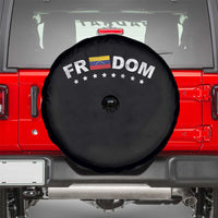 Freedom For Venezuela Spare Tire Cover Venezuelan Flag Eight Stars Bandera - Wonder Print Shop