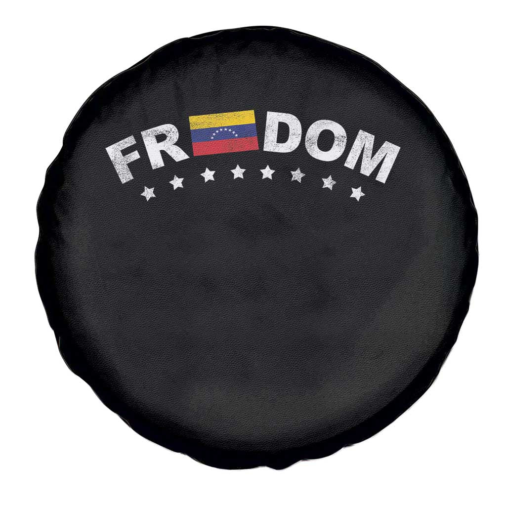Freedom For Venezuela Spare Tire Cover Venezuelan Flag Eight Stars Bandera - Wonder Print Shop
