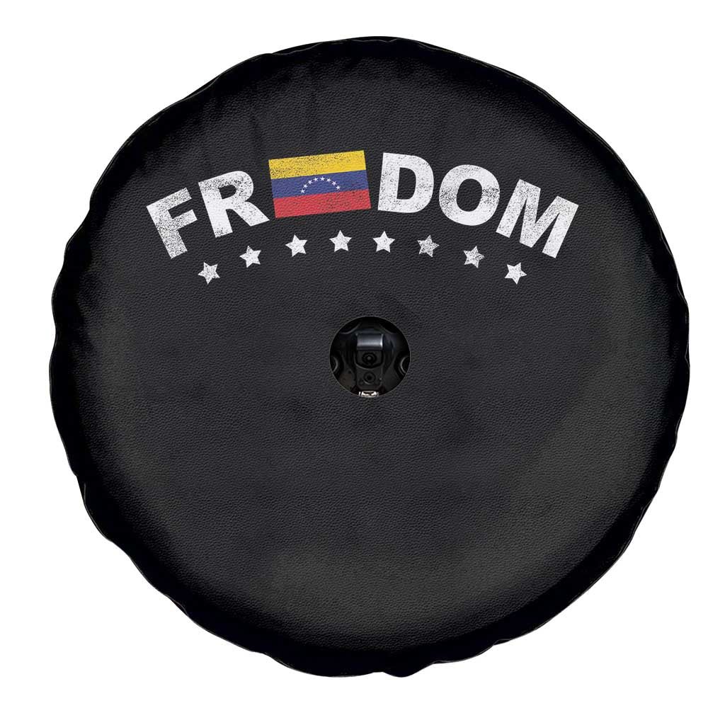 Freedom For Venezuela Spare Tire Cover Venezuelan Flag Eight Stars Bandera - Wonder Print Shop