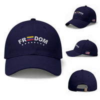 Freedom For Venezuela Baseball Cap Venezuelan Flag Eight Stars Bandera
