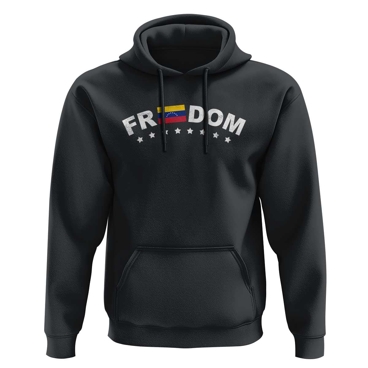 Freedom For Venezuela Hoodie Venezuelan Flag Eight Stars Bandera - Wonder Print Shop