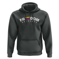 Freedom For Venezuela Hoodie Venezuelan Flag Eight Stars Bandera - Wonder Print Shop
