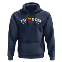 Freedom For Venezuela Hoodie Venezuelan Flag Eight Stars Bandera - Wonder Print Shop
