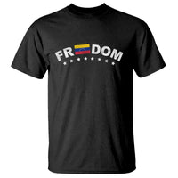 Freedom For Venezuela T Shirt Venezuelan Flag Eight Stars Bandera - Wonder Print Shop