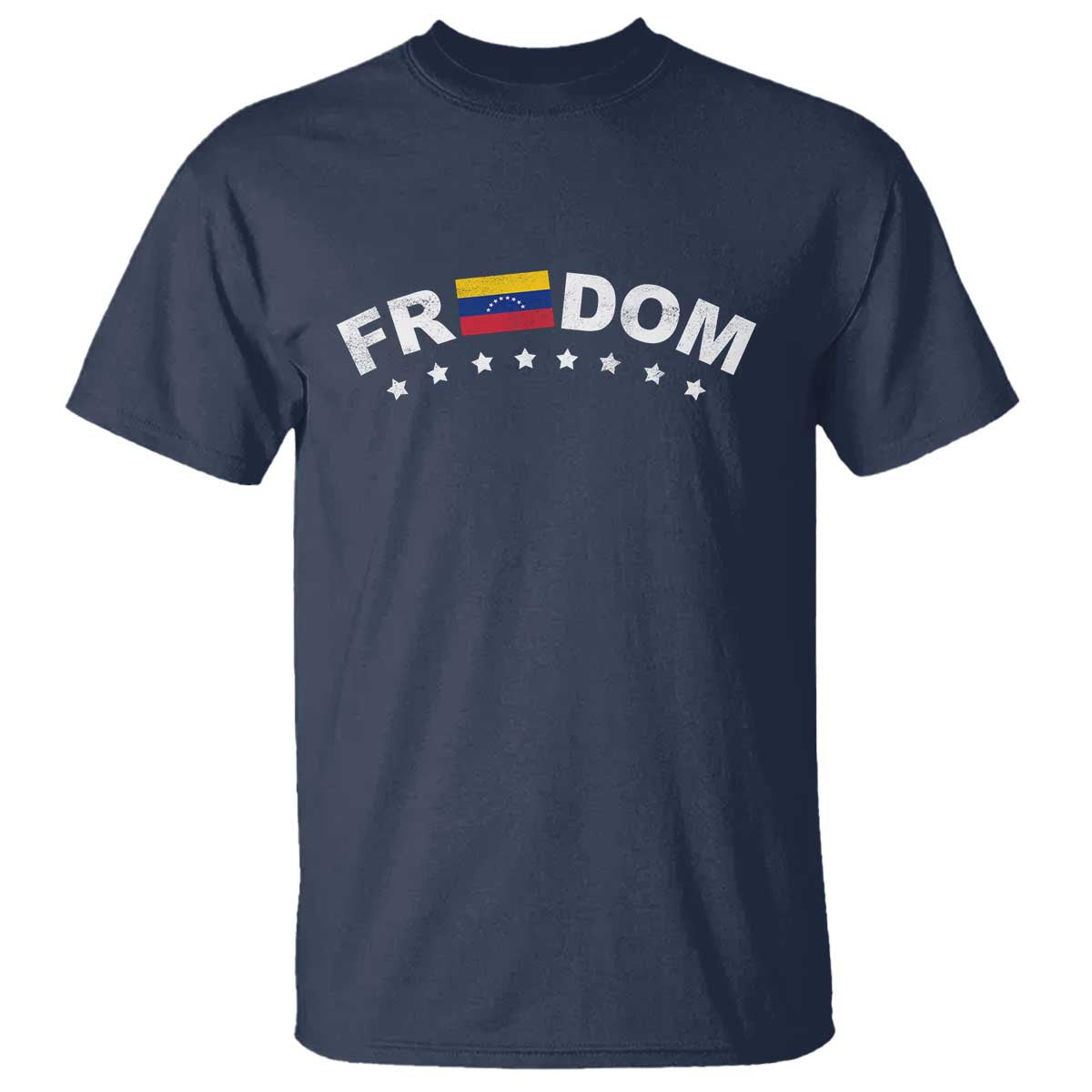 Freedom For Venezuela T Shirt Venezuelan Flag Eight Stars Bandera - Wonder Print Shop