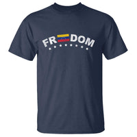 Freedom For Venezuela T Shirt Venezuelan Flag Eight Stars Bandera - Wonder Print Shop