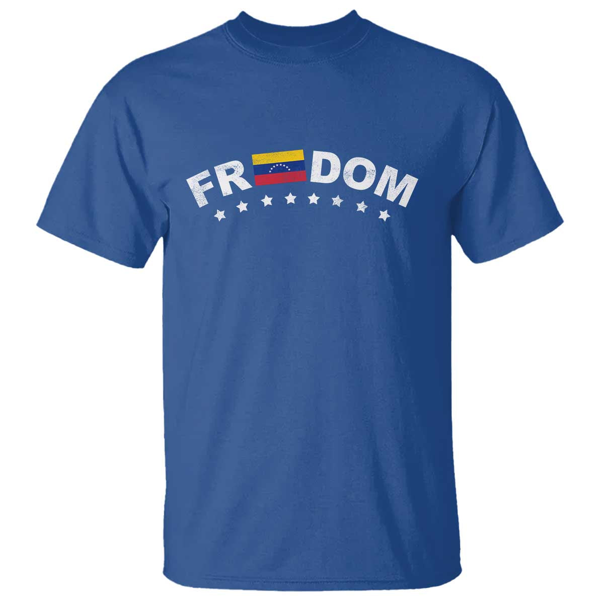 Freedom For Venezuela T Shirt Venezuelan Flag Eight Stars Bandera - Wonder Print Shop