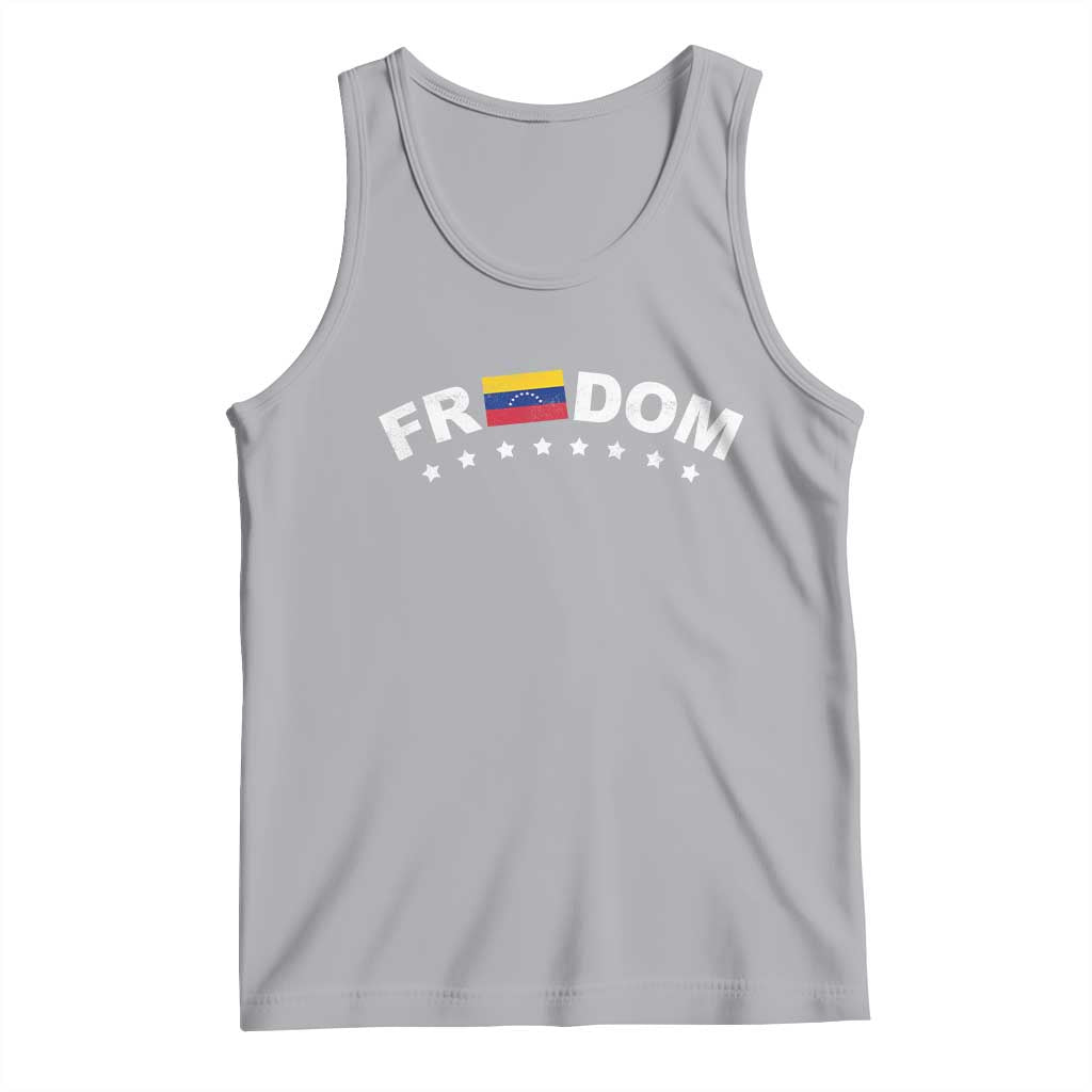 Freedom For Venezuela Tank Top Venezuelan Flag Eight Stars Bandera - Wonder Print Shop