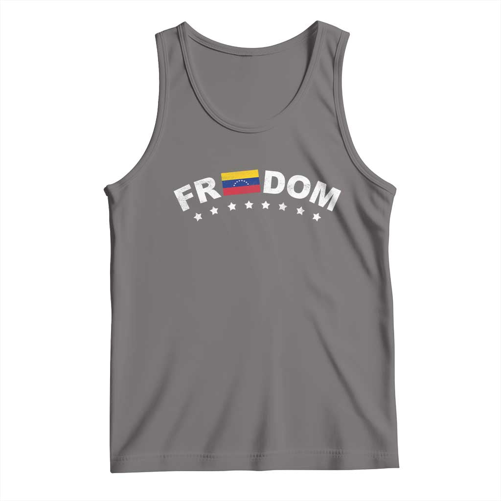 Freedom For Venezuela Tank Top Venezuelan Flag Eight Stars Bandera - Wonder Print Shop