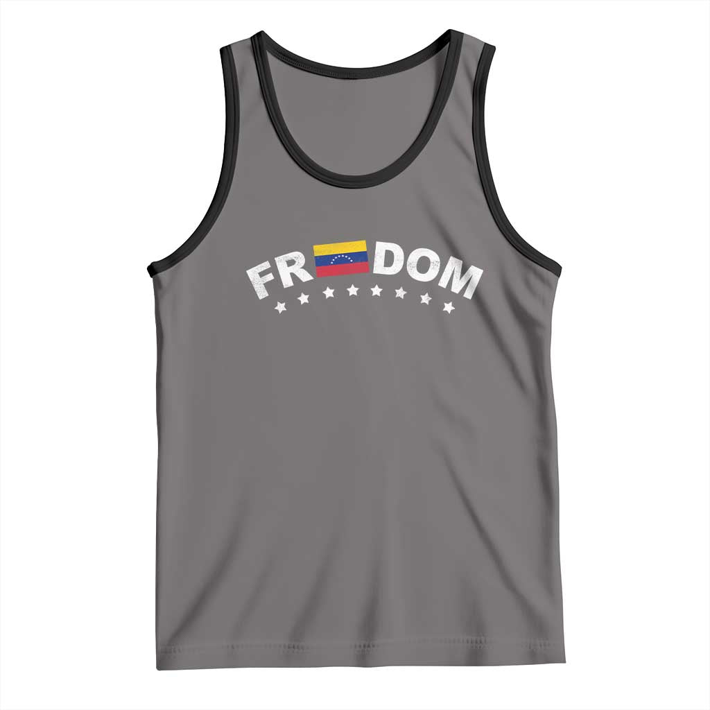 Freedom For Venezuela Tank Top Venezuelan Flag Eight Stars Bandera - Wonder Print Shop
