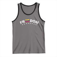 Freedom For Venezuela Tank Top Venezuelan Flag Eight Stars Bandera - Wonder Print Shop