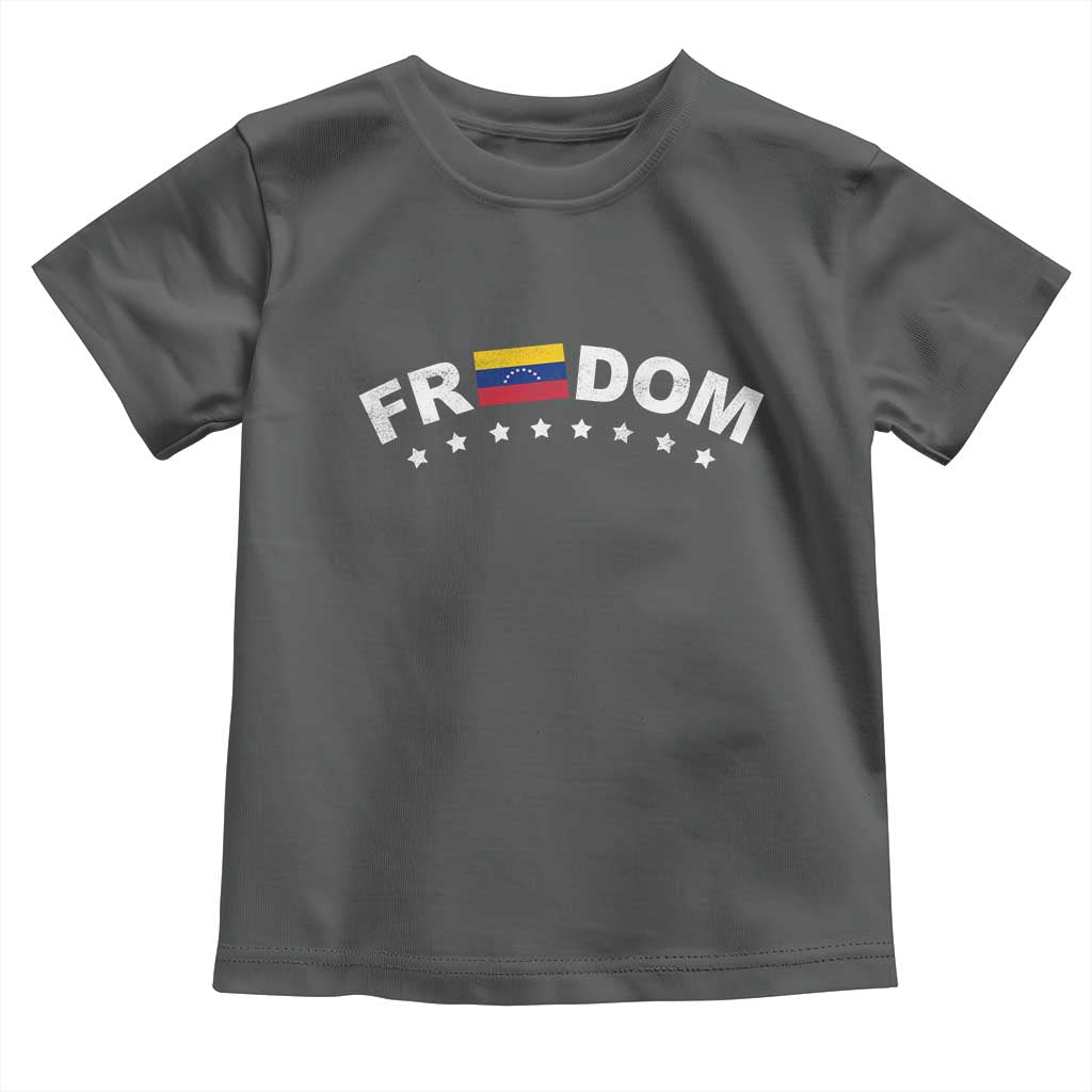 Freedom For Venezuela Toddler T Shirt Venezuelan Flag Eight Stars Bandera - Wonder Print Shop